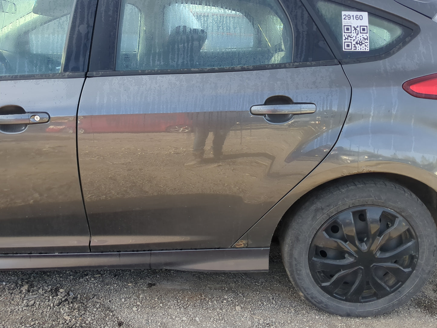 2012-2018 Ford Focus Driver Rear Door Oem - Oemusedautoparts1.com