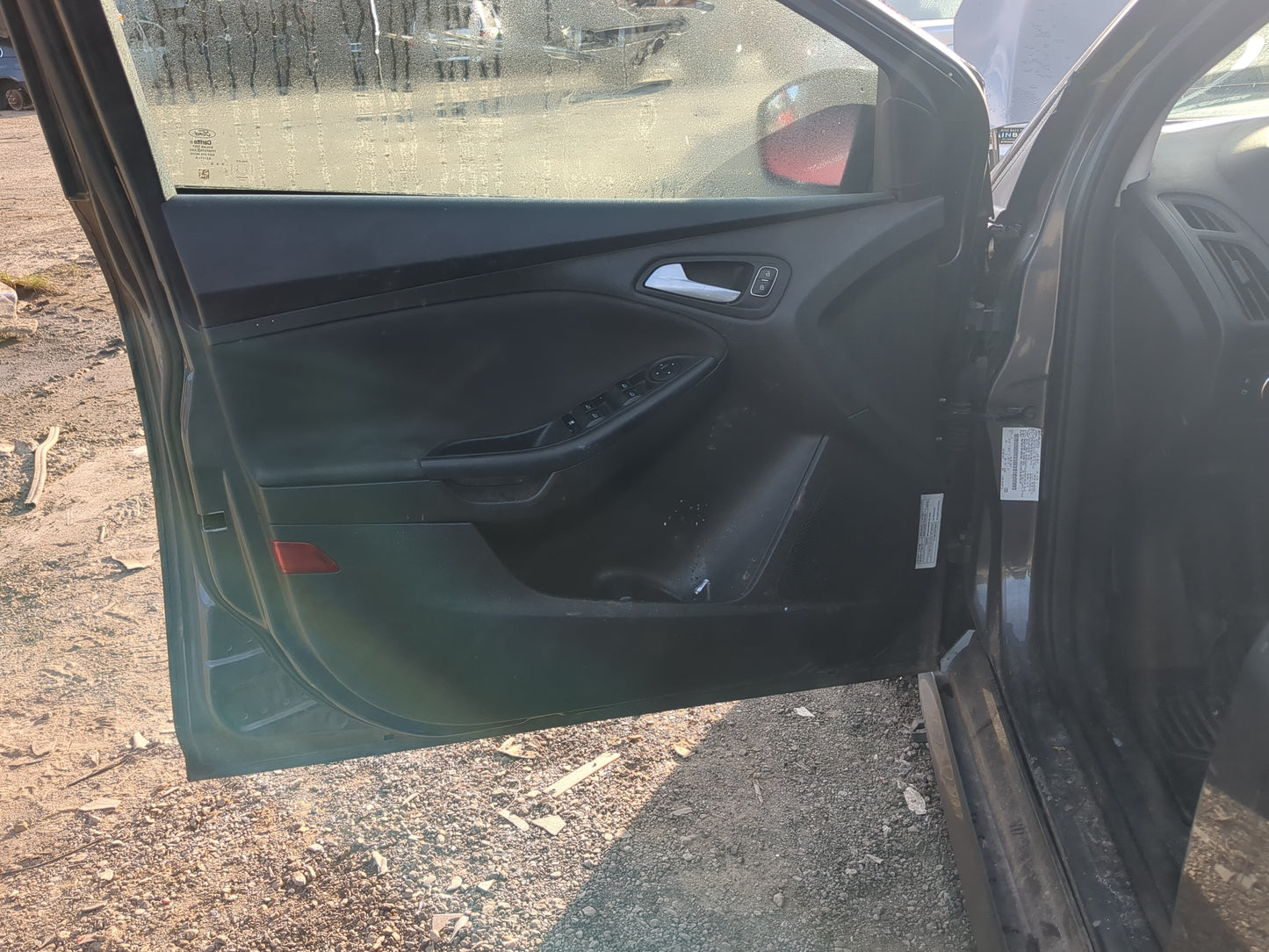 2015 Ford Focus Front Left Driver Interior Door Panel Trim 1184708 - Oemusedautoparts1.com