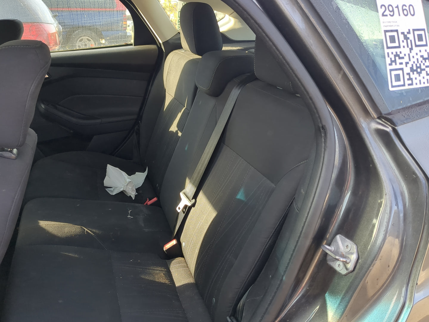 2015 Ford Focus Rear Seat Oem 1184717 - Oemusedautoparts1.com