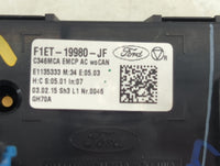 2015-2018 Ford Focus Climate Control Module Temperature AC/Heater Replacement P/N:F1ET-19980-JE Fits Fits 2015 2016 2017 201