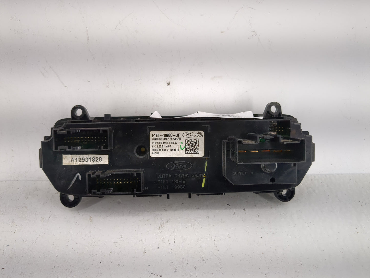 2015-2018 Ford Focus Climate Control Module Temperature AC/Heater Replacement P/N:F1ET-19980-JF Fits Fits 2015 2016 2017 201