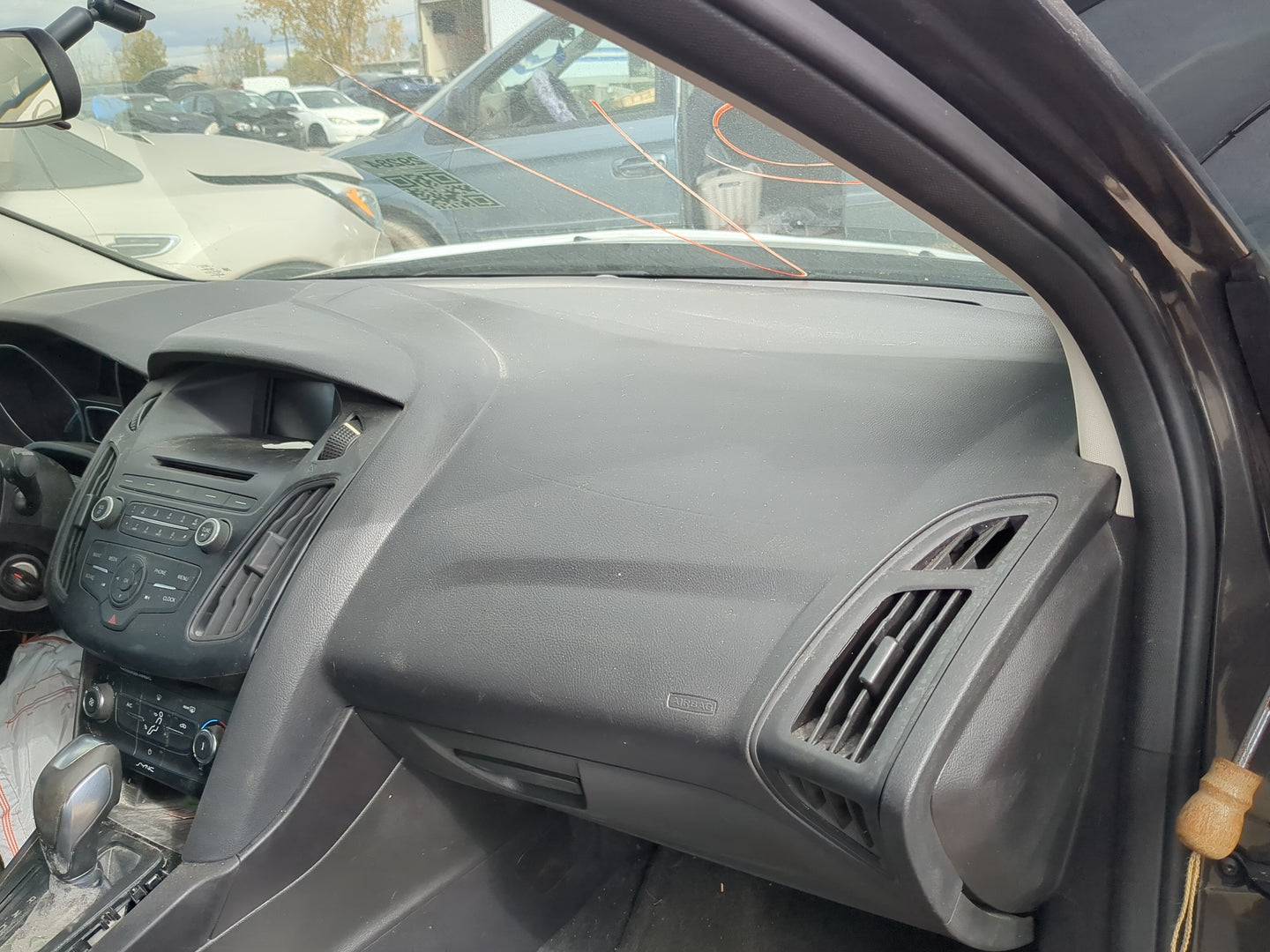 2015-2018 Ford Focus Air Bag Passenger Right Dashboard OEM Fits Fits 2015 2016 2017 2018 OEM Used Auto Parts - Oemusedautopa