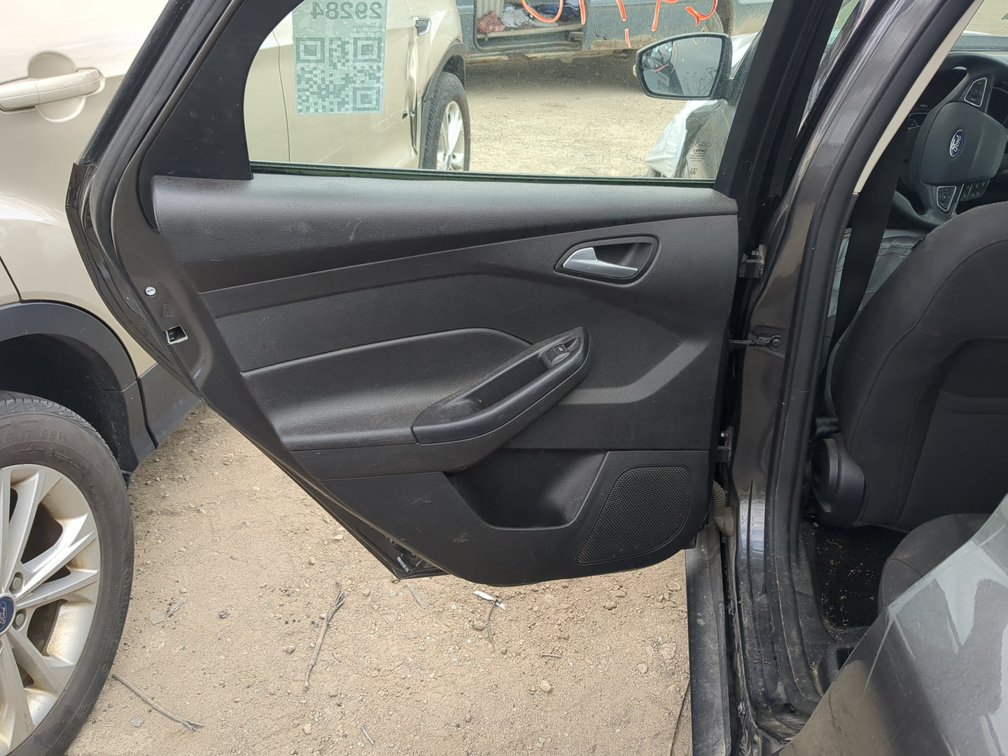 2012-2018 Ford Focus Driver Rear Door Oem 1217702 - Oemusedautoparts1.com