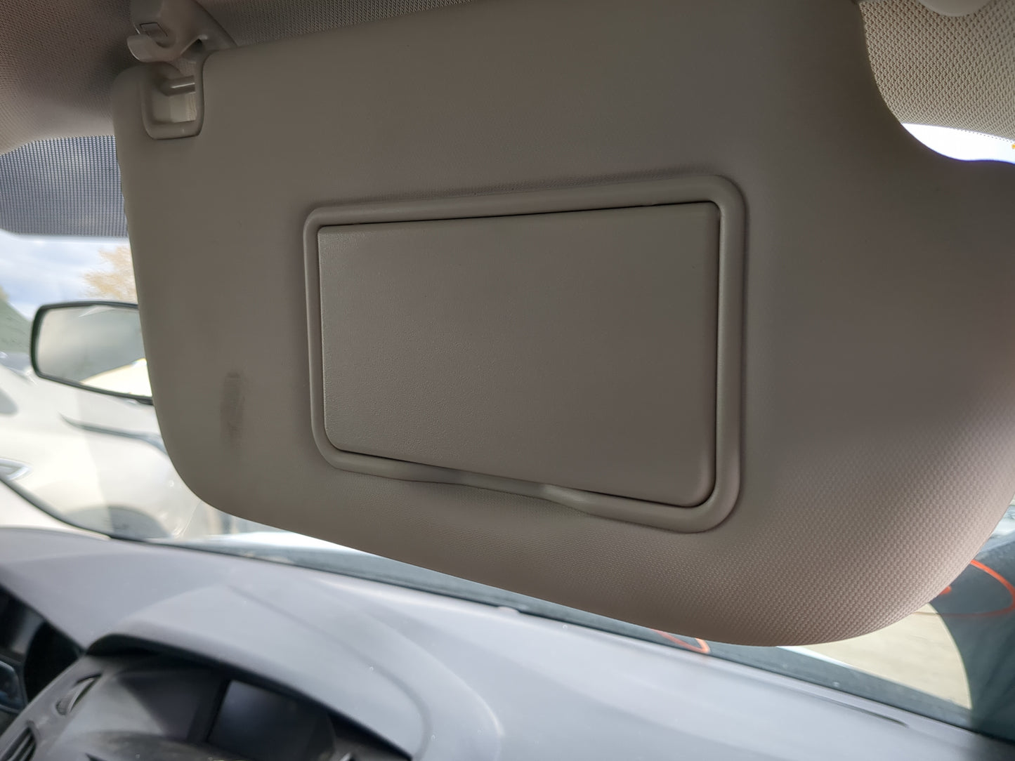 2013-2018 Ford Focus Sun Visor Shade Replacement Passenger Right Mirror Fits Fits 2013 2014 2015 2016 2017 2018 OEM Used Aut