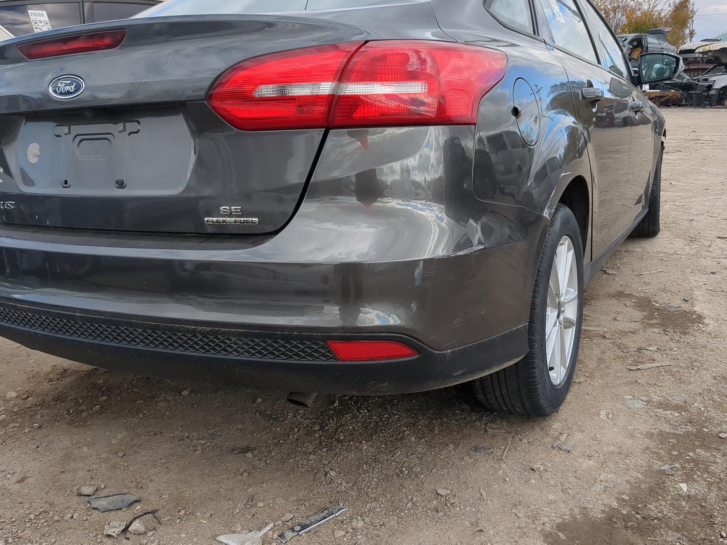 2015-2018 Ford Focus Rear Bumper Assembly Oem - Oemusedautoparts1.com