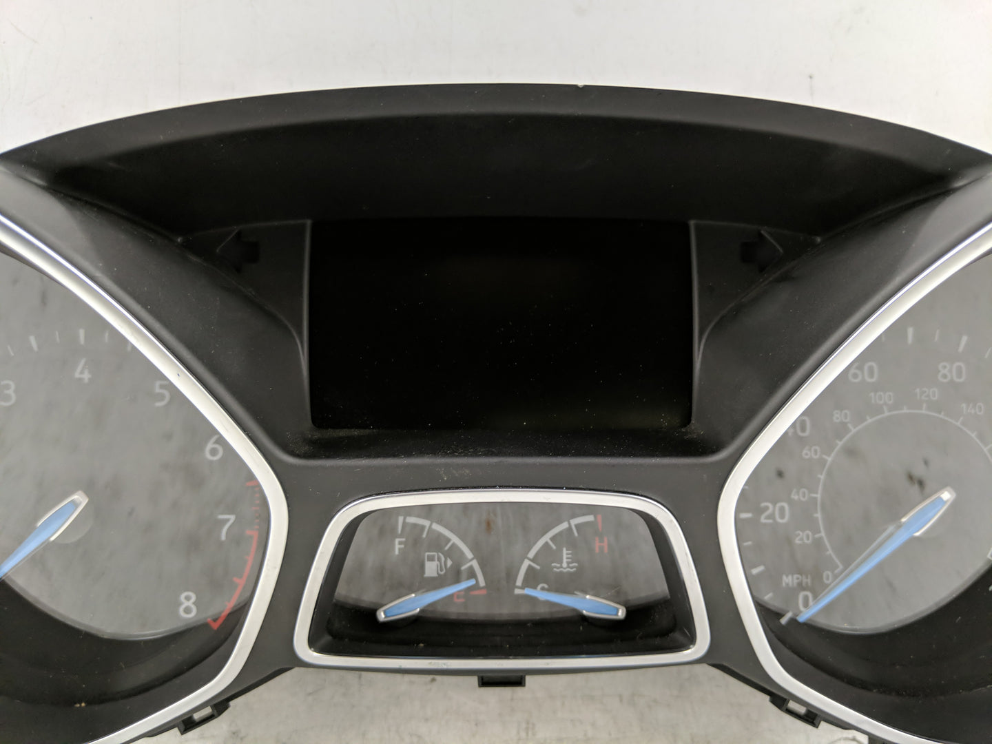 2015 Ford Focus Instrument Cluster Speedometer Gauges P/N:F1ET-10849-CTG Fits OEM Used Auto Parts - Oemusedautoparts1.com