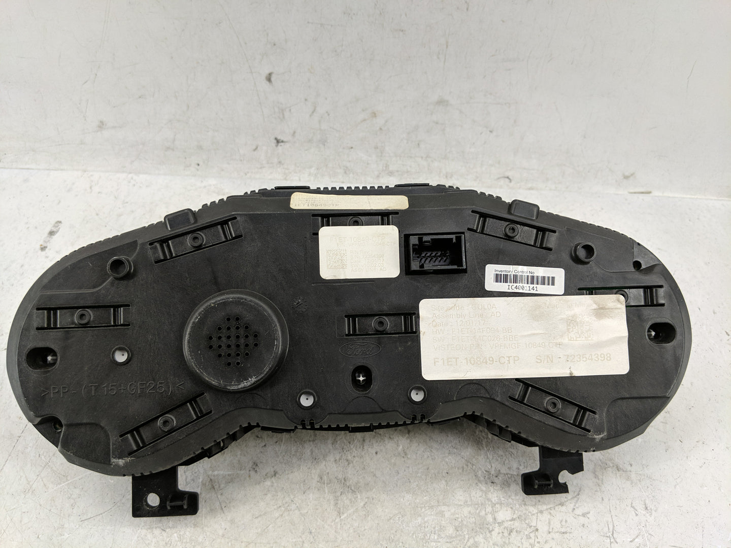 2015 Ford Focus Instrument Cluster Speedometer Gauges P/N:F1ET-10849-CTG Fits OEM Used Auto Parts - Oemusedautoparts1.com