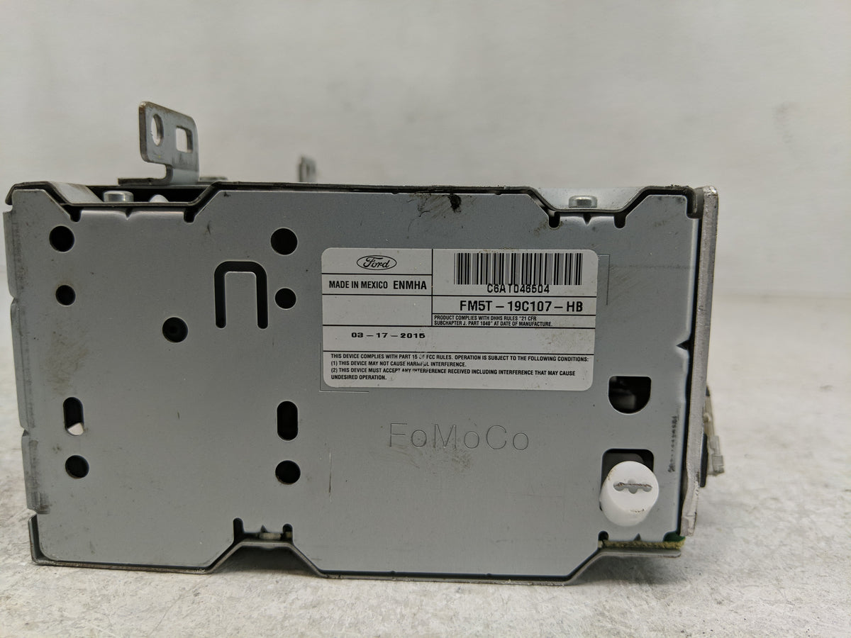 2015 Ford Focus Radio AM FM Cd Player Receiver Replacement P/N:FM5T-19C107-HB Fits OEM Used Auto Parts - Oemusedautoparts1.c