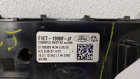 2015-2018 Ford Focus Climate Control Module Temperature AC/Heater Replacement P/N:F1ET-19980-JF F1ET-19980-JJ Fits OEM Used 