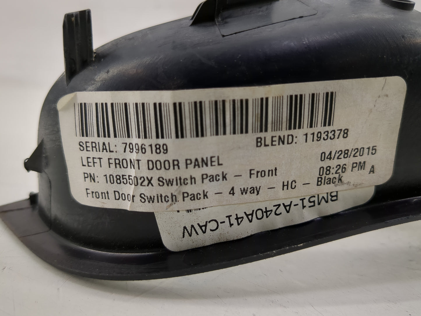 2012-2018 Ford Focus Master Power Window Switch Replacement Driver Side Left P/N:BM51-A240A41-CAW Fits OEM Used Auto Parts -