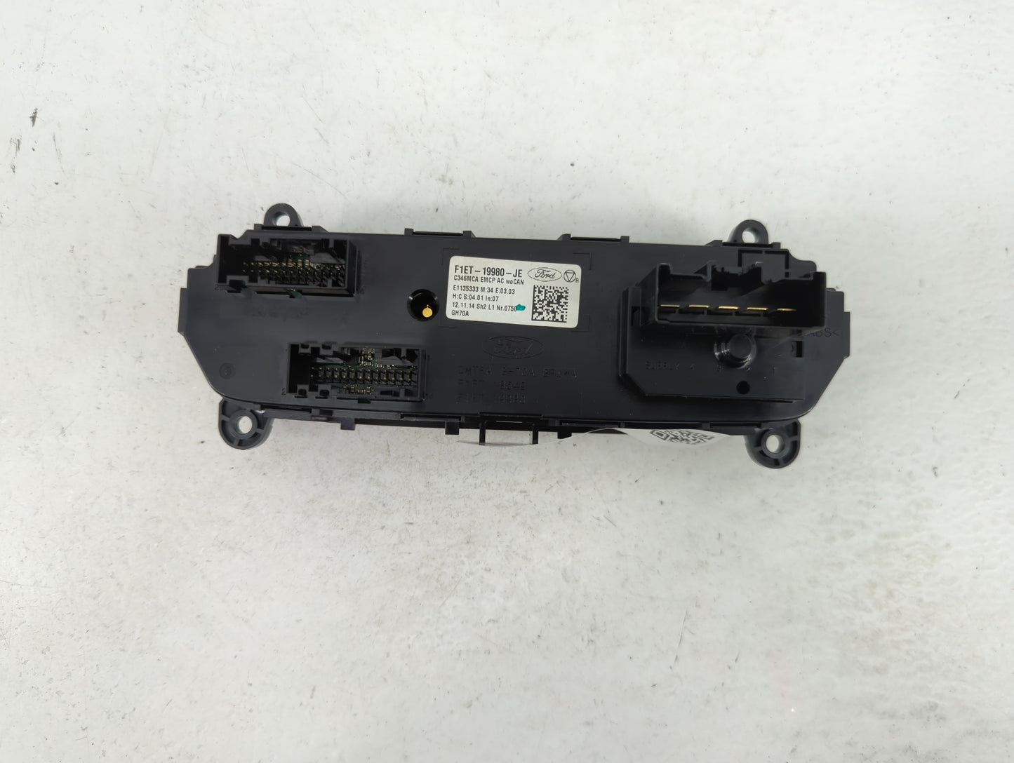 2015-2018 Ford Focus Climate Control Module Temperature AC/Heater Replacement P/N:F1ET-19980-JE Fits Fits 2015 2016 2017 201