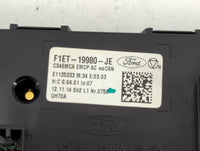 2015-2018 Ford Focus Climate Control Module Temperature AC/Heater Replacement P/N:F1ET-19980-JE Fits Fits 2015 2016 2017 201