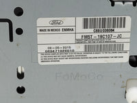 2015-2016 Ford Focus Radio AM FM Cd Player Receiver Replacement P/N:FM5T-19C107-JC Fits Fits 2015 2016 OEM Used Auto Parts -