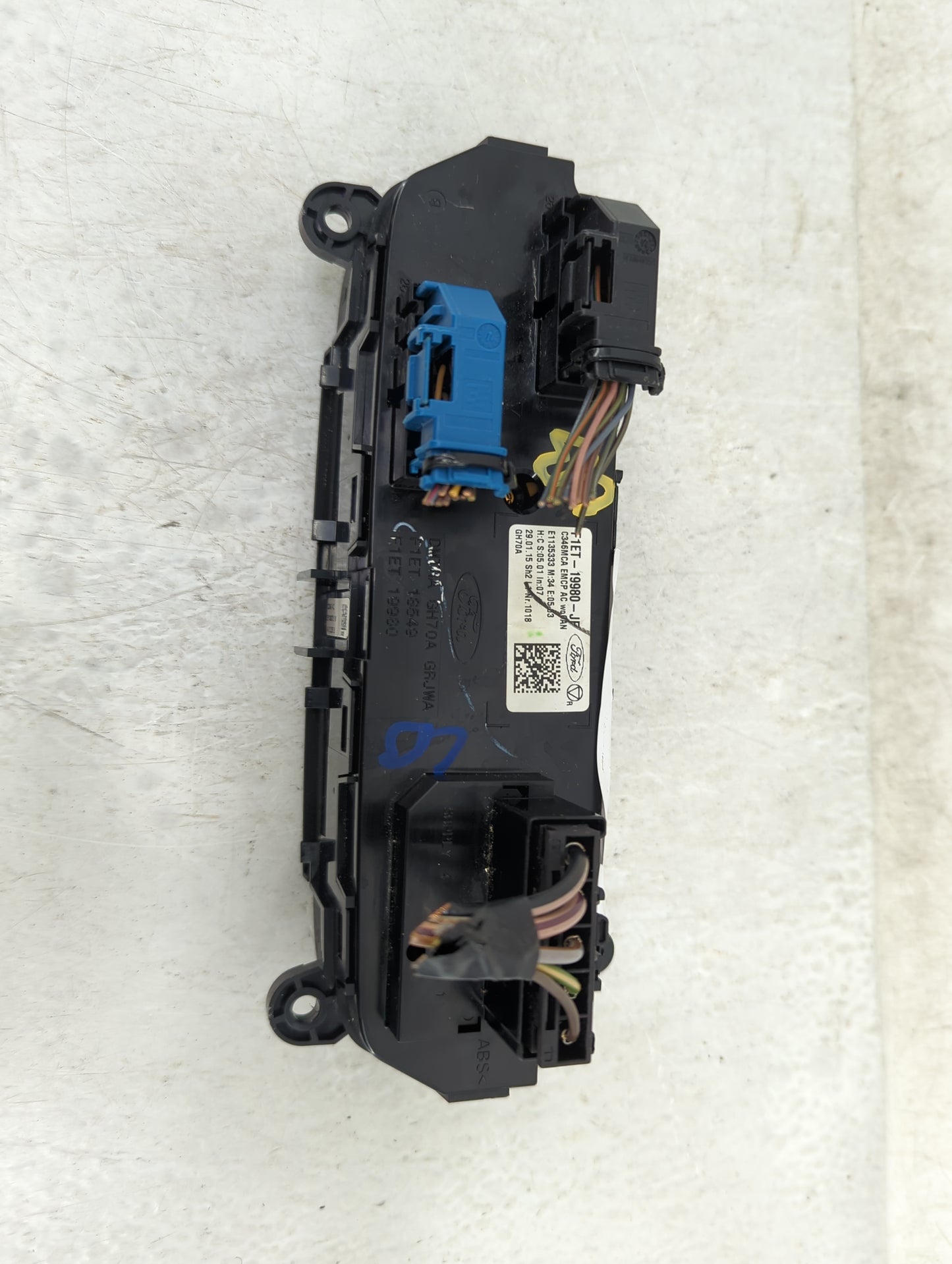 2015-2018 Ford Focus Climate Control Module Temperature AC/Heater Replacement P/N:F1ET-19980-JF Fits Fits 2015 2016 2017 201