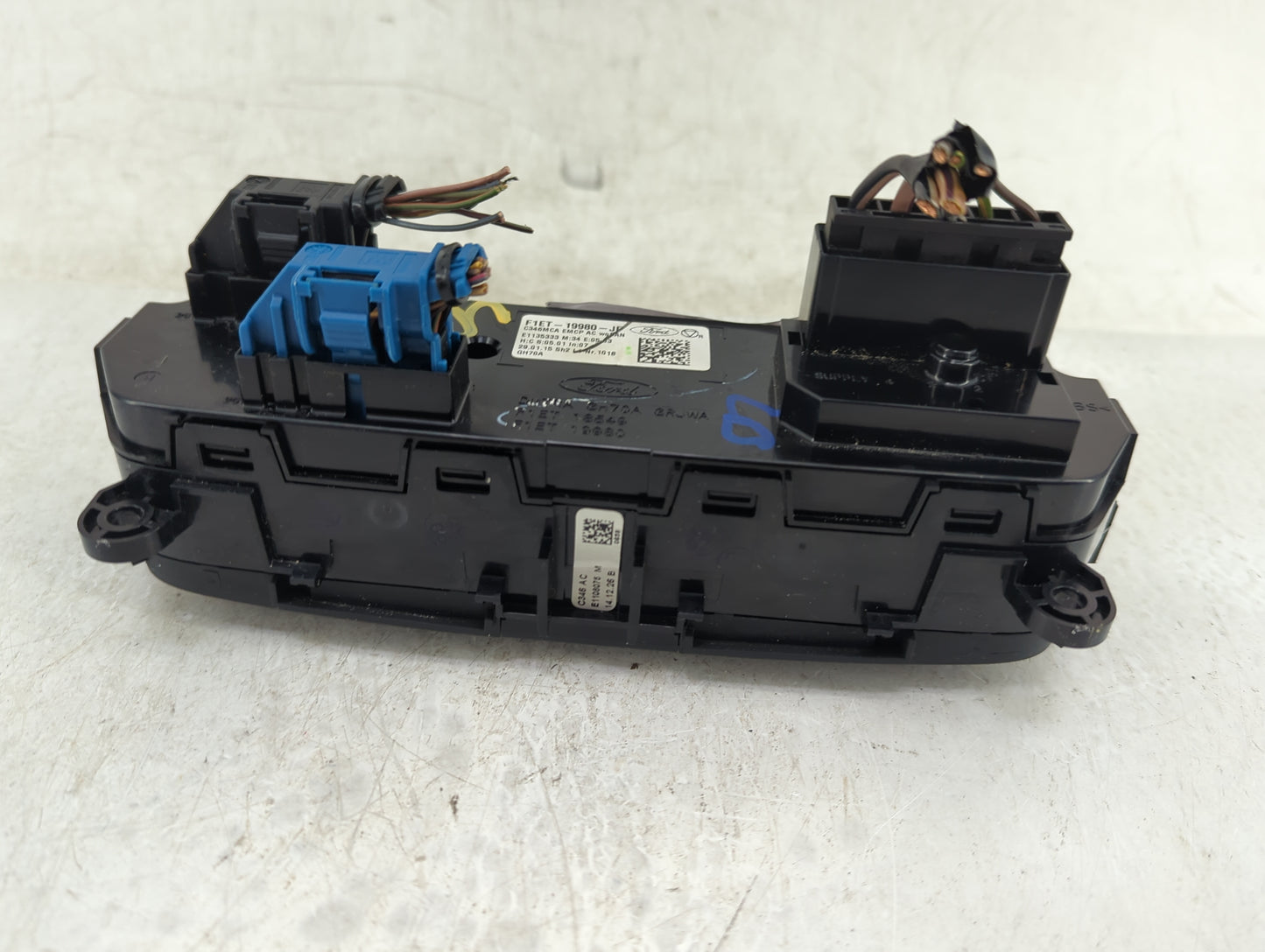 2015-2018 Ford Focus Climate Control Module Temperature AC/Heater Replacement P/N:F1ET-19980-JF Fits Fits 2015 2016 2017 201