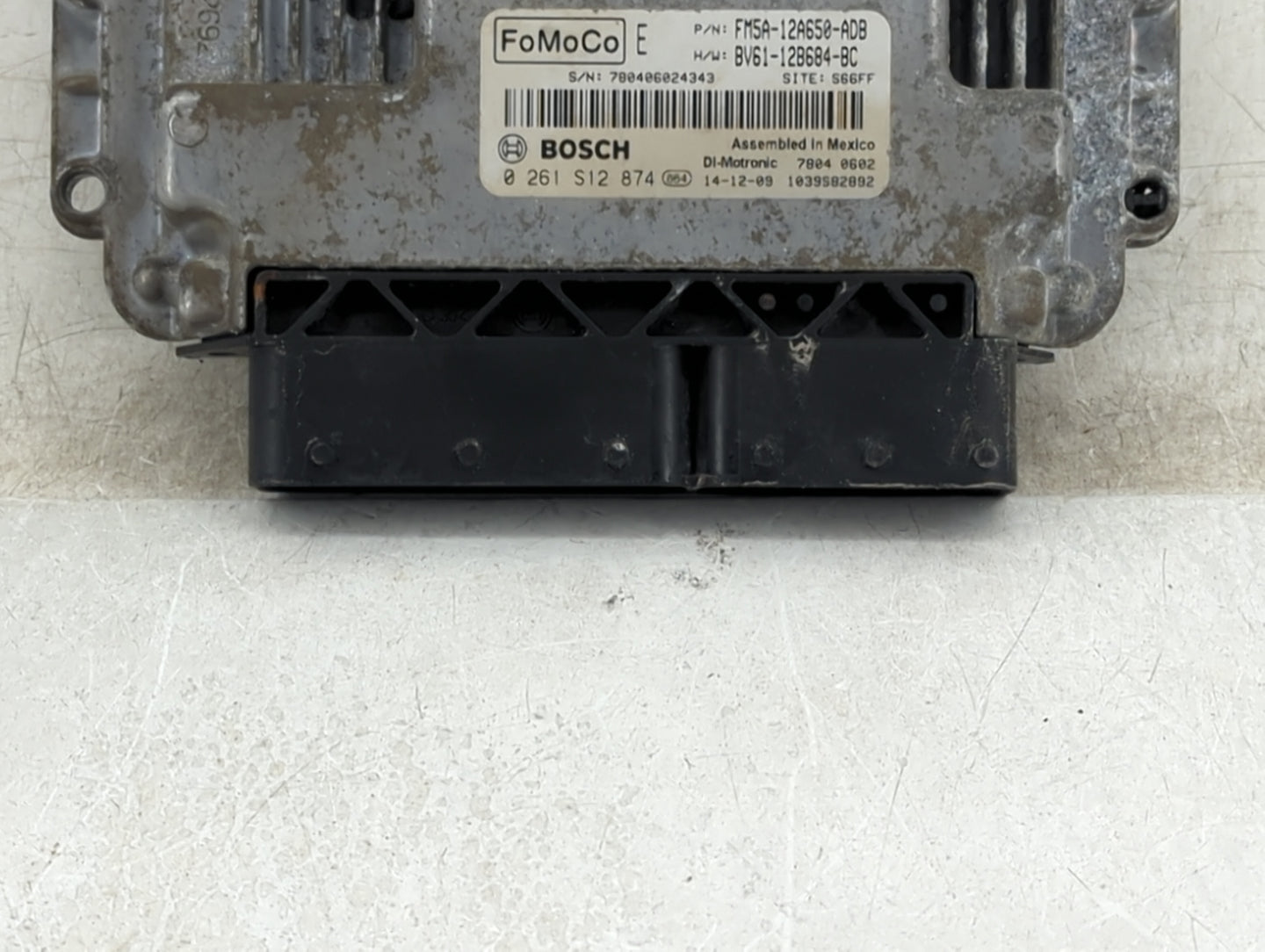 2013-2018 Ford Focus PCM Engine Control Computer ECU ECM PCU OEM P/N:0 261 S12 874 FM5A-12A650-ADB Fits OEM Used Auto Parts 