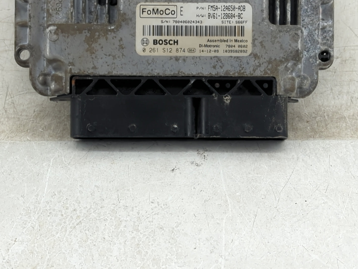2013-2018 Ford Focus PCM Engine Control Computer ECU ECM PCU OEM P/N:0 261 S12 874 FM5A-12A650-ADB Fits OEM Used Auto Parts 