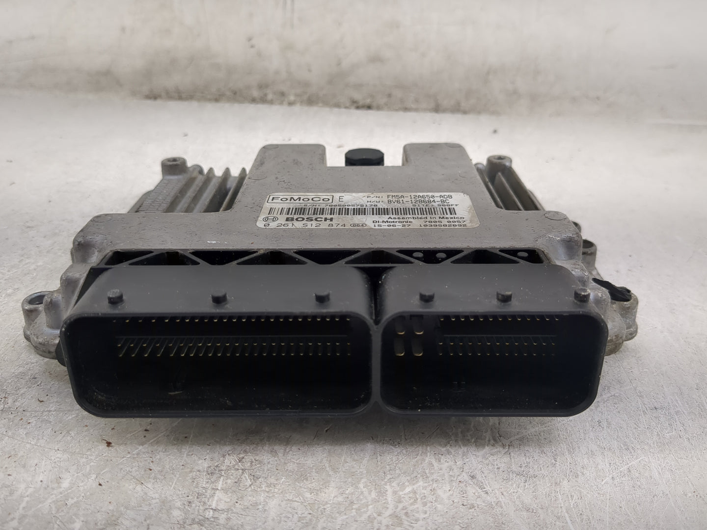 2013-2018 Ford Focus PCM Engine Control Computer ECU ECM PCU OEM P/N:FM5A-12A650-ADB BV61-12B684-BC Fits OEM Used Auto Parts