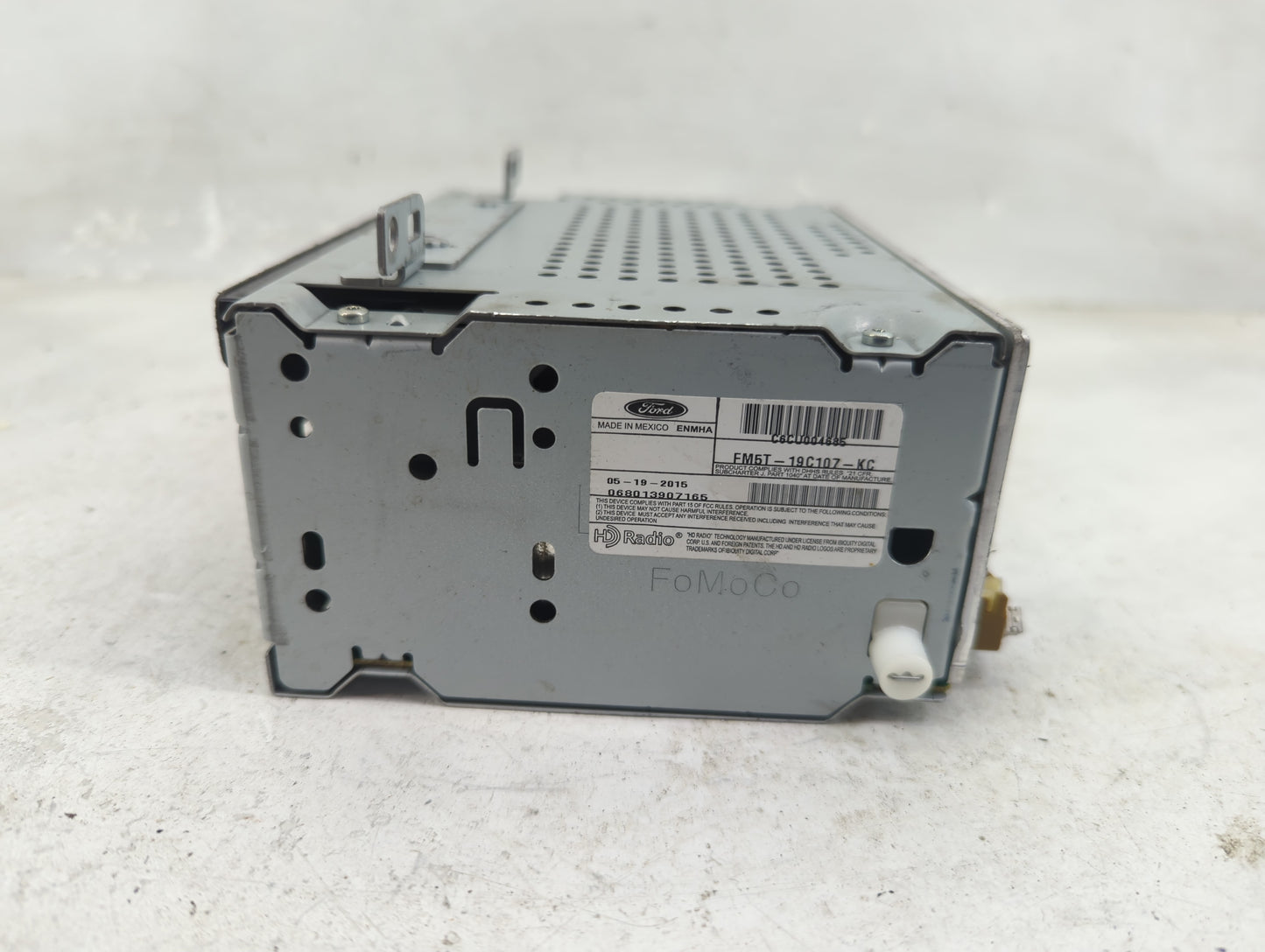 2015-2016 Ford Focus Radio AM FM Cd Player Receiver Replacement P/N:FM5T-19C107-KC Fits Fits 2015 2016 OEM Used Auto Parts -