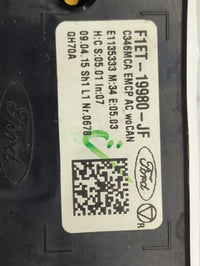 2015-2018 Ford Focus Climate Control Module Temperature AC/Heater Replacement P/N:F1ET-19980-JF Fits Fits 2015 2016 2017 201