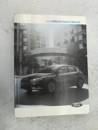 2015 Ford Focus Owners Manual Book Guide P/N:FM5J19A321AA OEM Used Auto Parts - Oemusedautoparts1.com