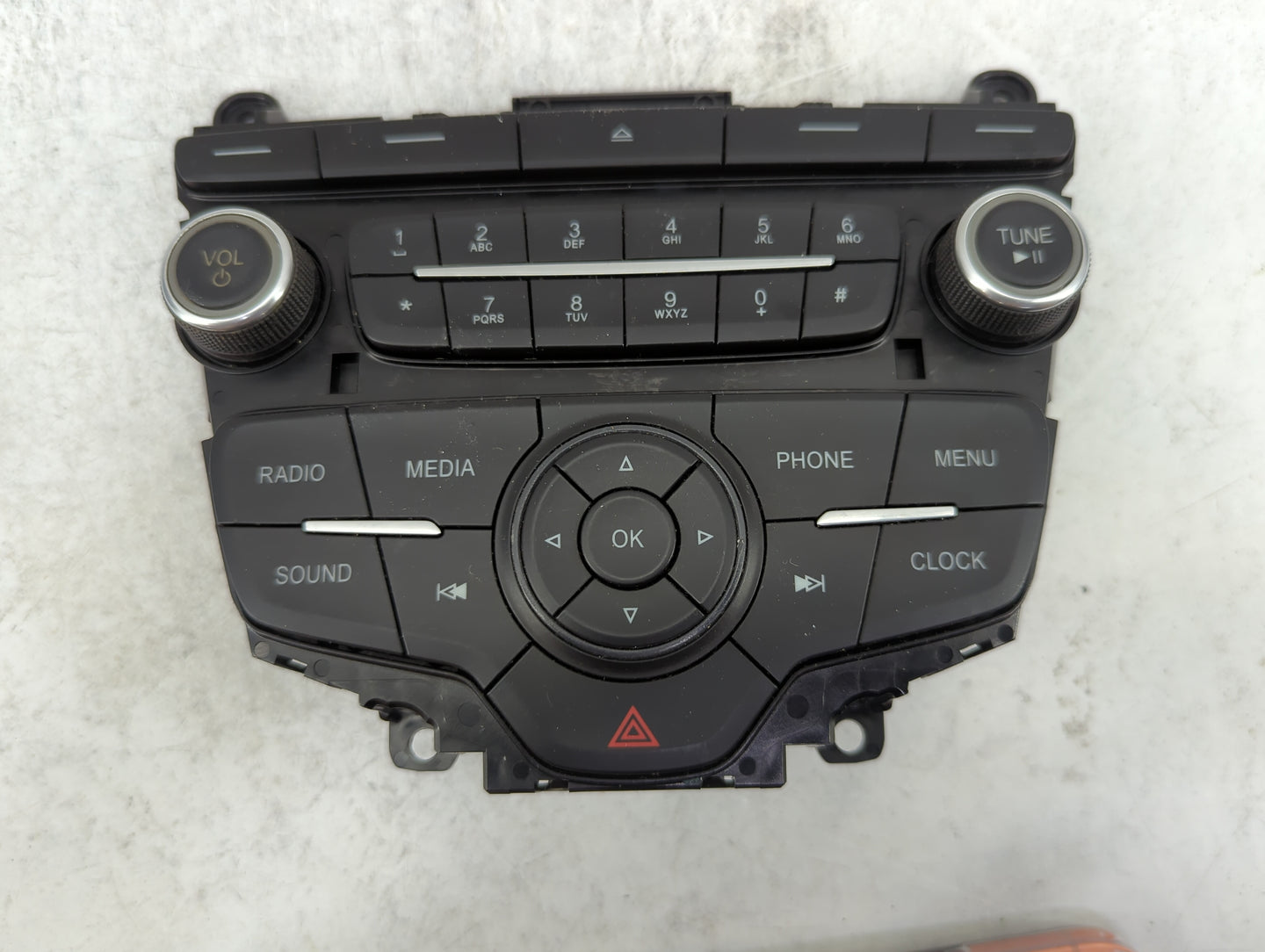2015-2018 Ford Focus Radio AM FM Cd Player Receiver Replacement P/N:83F55C59 F1ET18K811LC Fits Fits 2015 2016 2017 2018 2019