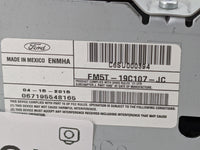 2015-2016 Ford Focus Radio AM FM Cd Player Receiver Replacement P/N:FM5T-19C107-JC C6SU000394 Fits Fits 2015 2016 OEM Used A