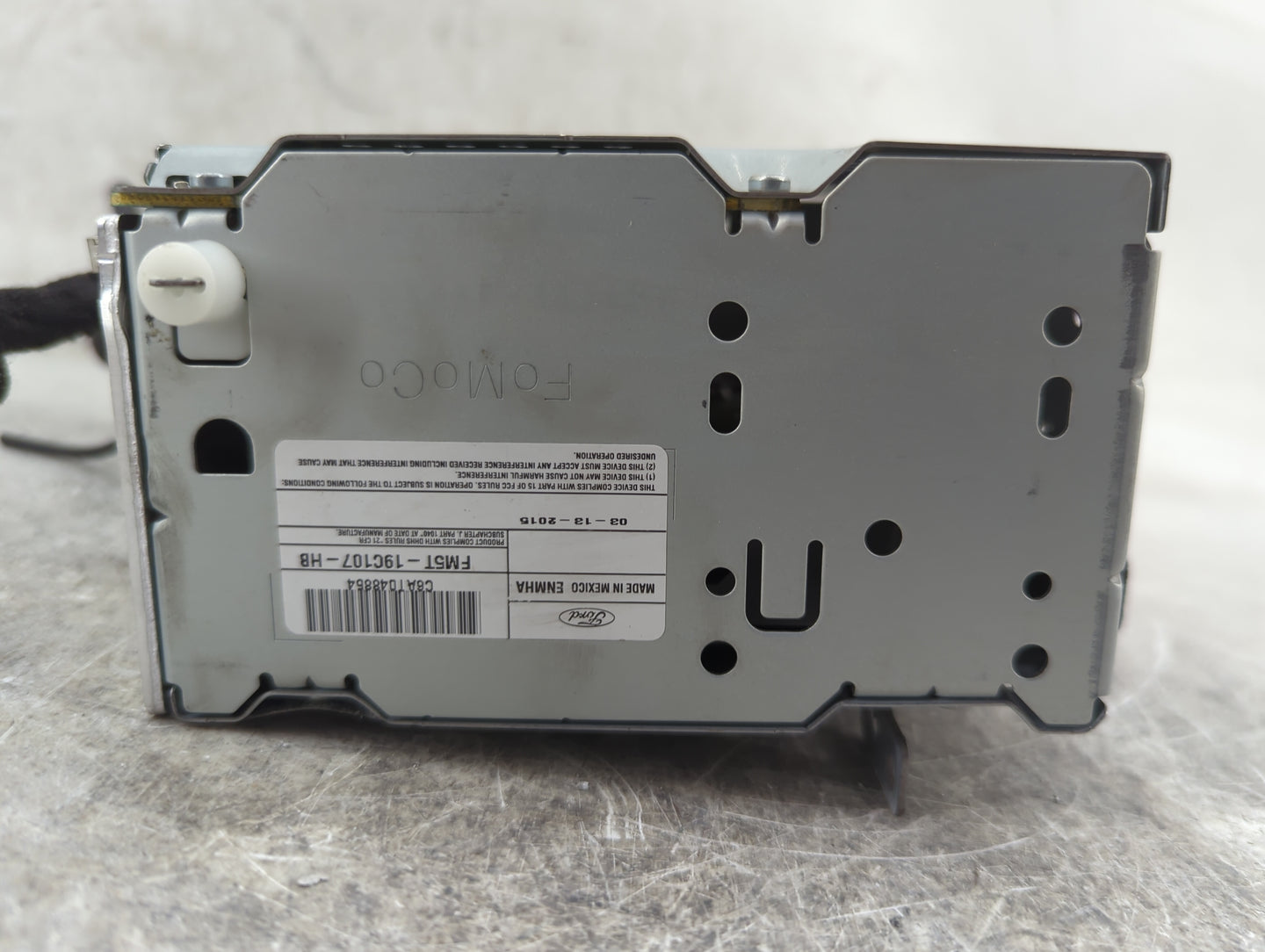 2015-2016 Ford Focus Radio AM FM Cd Player Receiver Replacement P/N:FM5T-19C107-HB C6AT048854 Fits Fits 2015 2016 OEM Used A