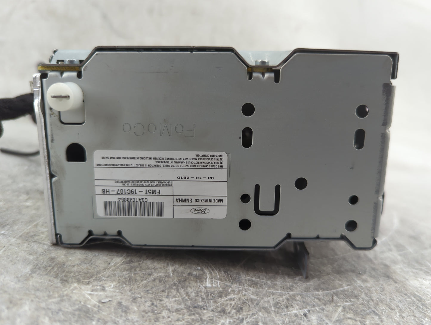 2015-2016 Ford Focus Radio AM FM Cd Player Receiver Replacement P/N:FM5T-19C107-HB C6AT048854 Fits Fits 2015 2016 OEM Used A