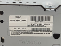 2015 Ford Focus Radio AM FM Cd Player Receiver Replacement P/N:FM5T-19C107-JC C6SU003811 Fits OEM Used Auto Parts - Oemuseda