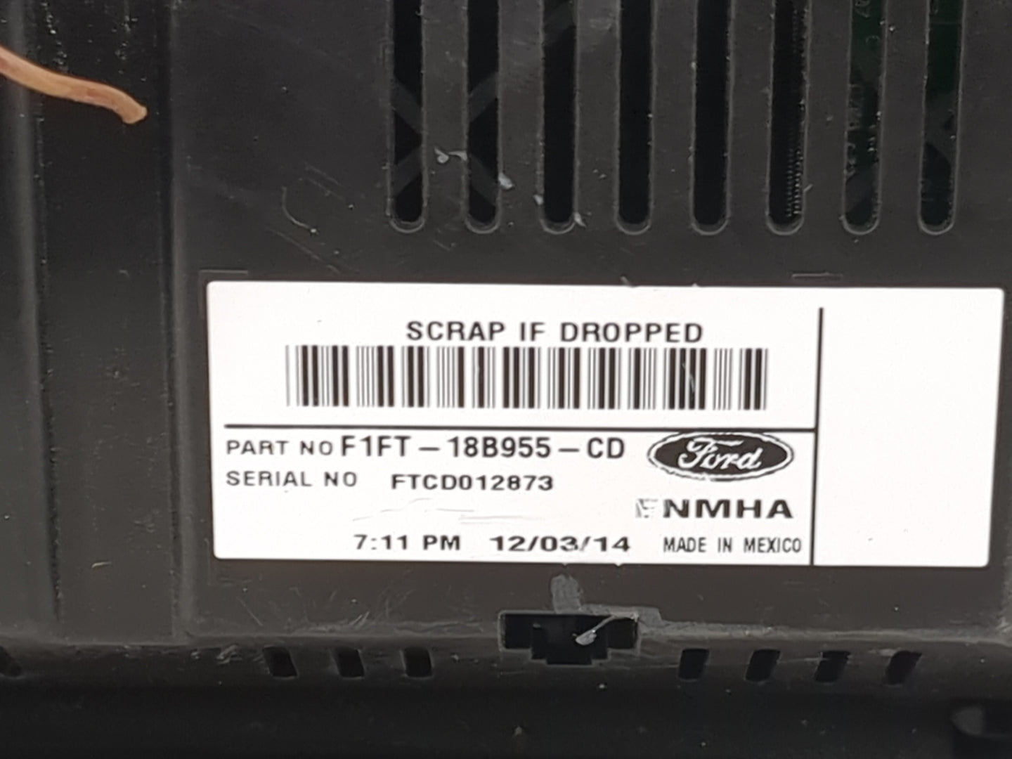 2015-2018 Ford Focus Information Display Screen 1495001 - Oemusedautoparts1.com