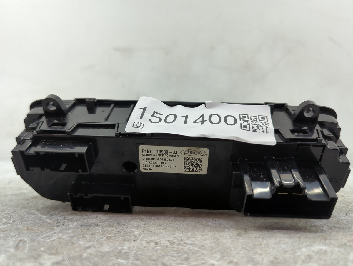 2015-2018 Ford Focus Climate Control Module Temperature AC/Heater Replacement P/N:F1ET-19980-JJ F1ET-18549 Fits OEM Used Aut