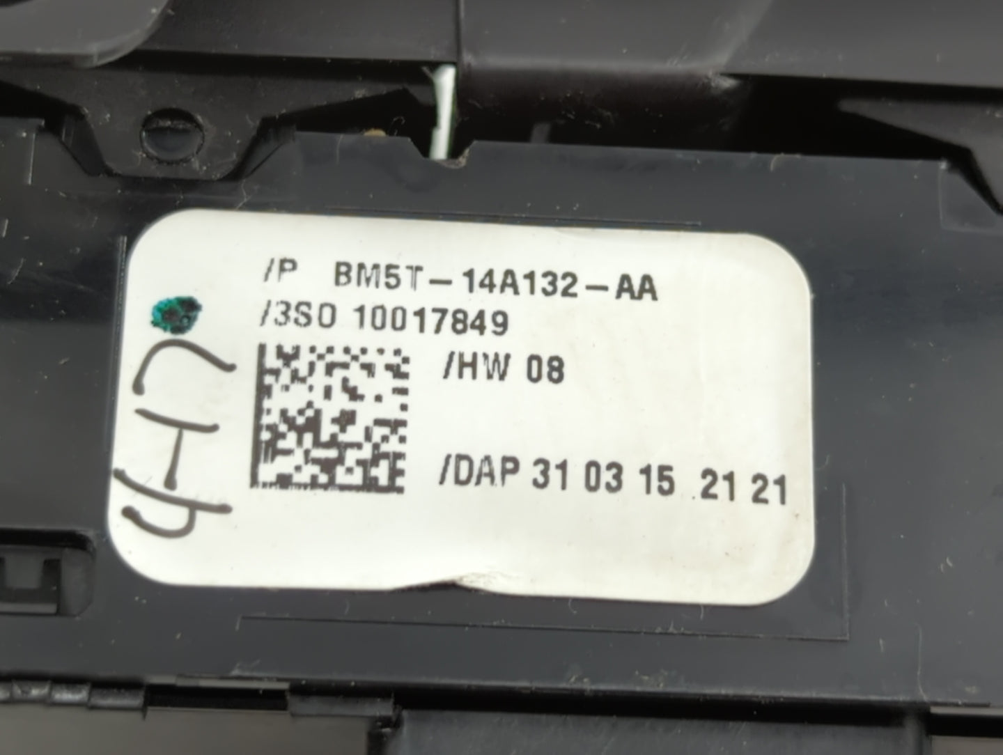 2012-2018 Ford Focus Master Power Window Switch Replacement Driver Side Left P/N:BM5T-14A132-AB BM5T-14A132-AA Fits OEM Used