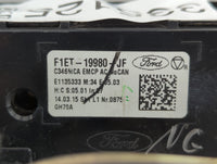 2015-2018 Ford Focus Climate Control Module Temperature AC/Heater Replacement P/N:F1ET-19980-LJ F1ET-19980-JF Fits OEM Used 