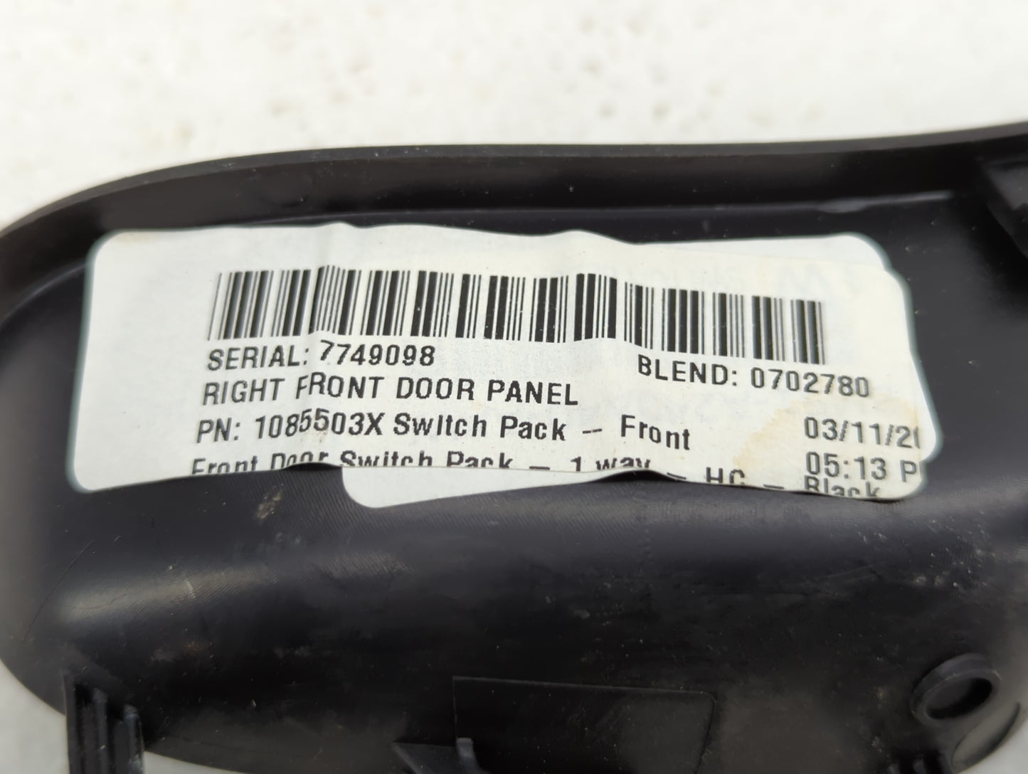 2015 Ford Focus Passenger Right Power Window Switch 7749098|1085503x - Oemusedautoparts1.com