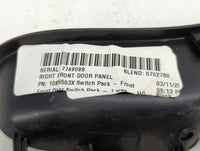 2015 Ford Focus Passenger Right Power Window Switch 7749098|1085503x - Oemusedautoparts1.com