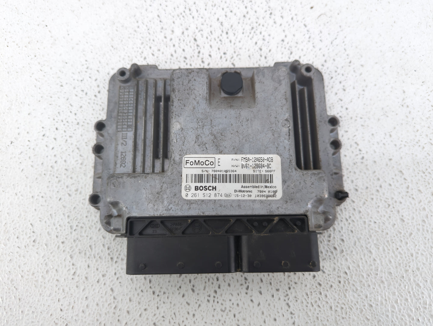 2013-2018 Ford Focus PCM Engine Control Computer ECU ECM PCU OEM P/N:BV61-12B684-BC FM5A-12A650-ADB Fits OEM Used Auto Parts