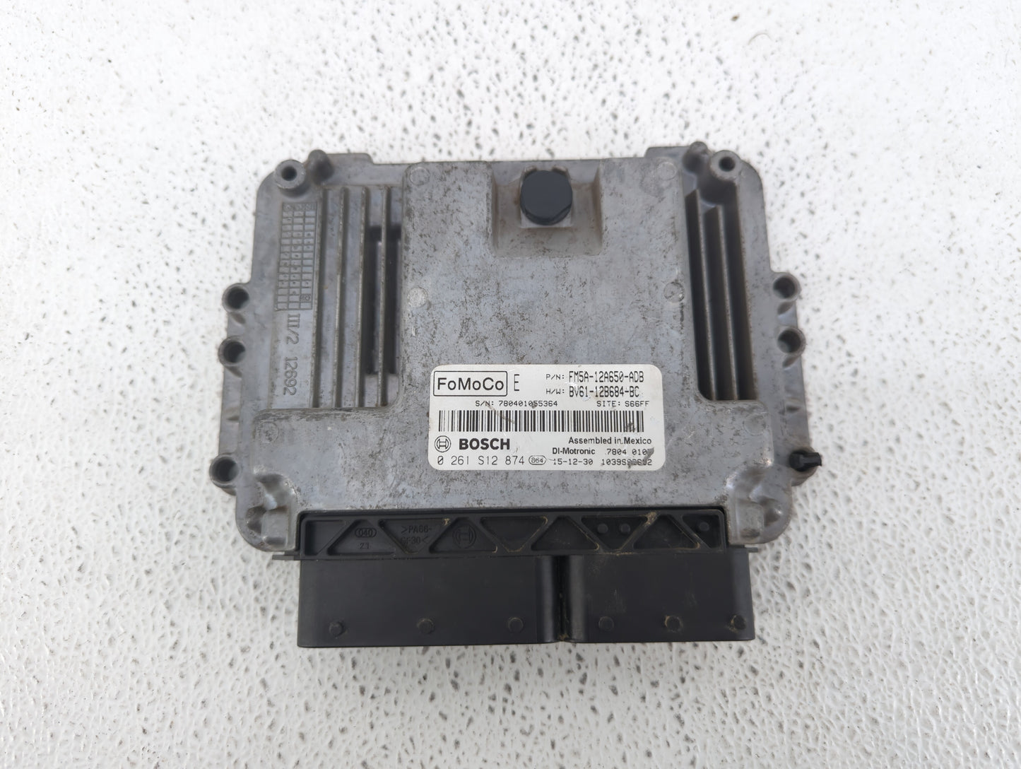 2013-2018 Ford Focus PCM Engine Control Computer ECU ECM PCU OEM P/N:BV61-12B684-BC FM5A-12A650-ADB Fits OEM Used Auto Parts