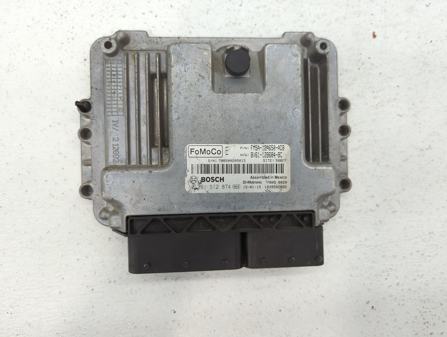 2014-2016 Ford Focus PCM Engine Control Computer ECU ECM PCU OEM P/N:ES7A-12A650-EJ FM5A-12A650-ADB Fits Fits 2014 2015 2016