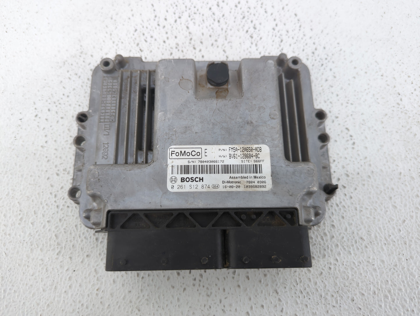 2013-2018 Ford Focus PCM Engine Control Computer ECU ECM PCU OEM P/N:BV61-12B684-BC FM5A-12A650-ADB Fits OEM Used Auto Parts