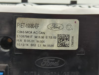 2015-2018 Ford Focus Climate Control Module Temperature AC/Heater Replacement P/N:F1ET-19980-EF F1ET-19980-JJ Fits OEM Used 