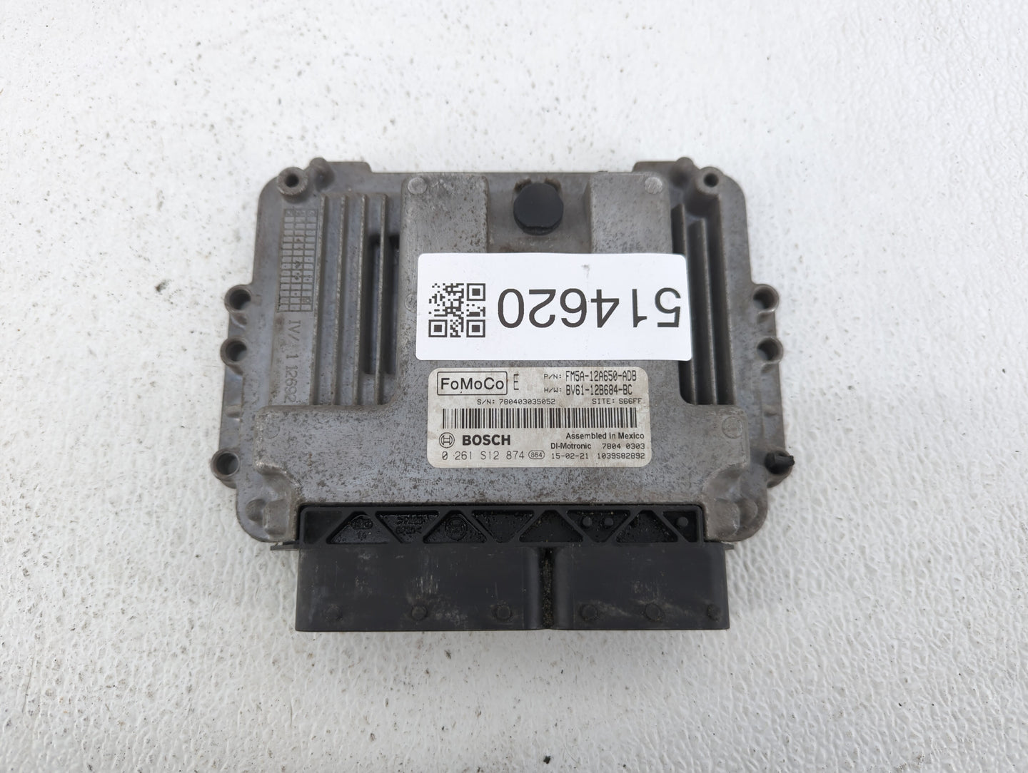 2013-2018 Ford Focus PCM Engine Control Computer ECU ECM PCU OEM P/N:BV61-12B684-BC FM5A-12A650-ADB Fits OEM Used Auto Parts