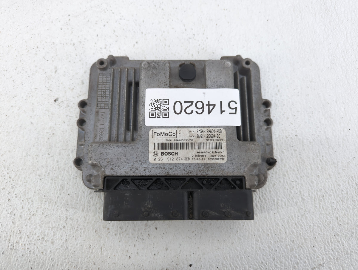 2013-2018 Ford Focus PCM Engine Control Computer ECU ECM PCU OEM P/N:BV61-12B684-BC FM5A-12A650-ADB OEM Used Auto Parts - Oe