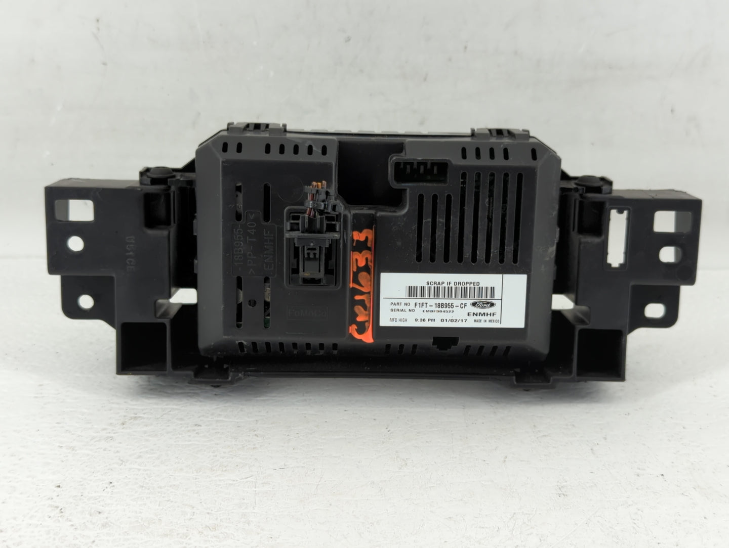 2015-2018 Ford Focus Radio Control Panel - Oemusedautoparts1.com