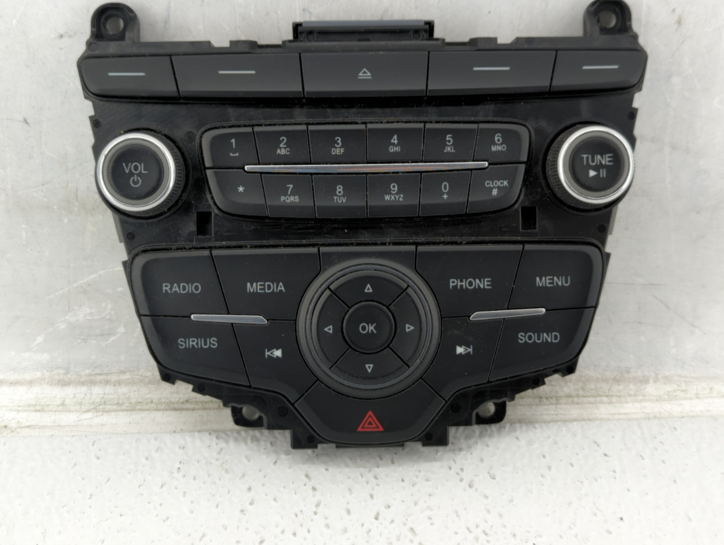 2015-2018 Ford Focus Radio AM FM Cd Player Receiver Replacement P/N:F1ET-18K811 KC Fits Fits 2015 2016 2017 2018 2019 OEM Us