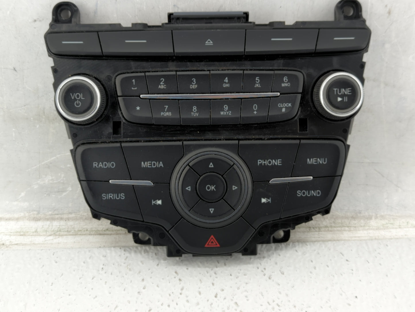 2015-2018 Ford Focus Radio AM FM Cd Player Receiver Replacement P/N:F1ET-18K811 KC Fits Fits 2015 2016 2017 2018 2019 OEM Us