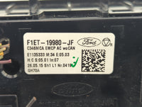 2015-2018 Ford Focus Climate Control Module Temperature AC/Heater Replacement P/N:F1ET-19980-JF Fits Fits 2015 2016 2017 201