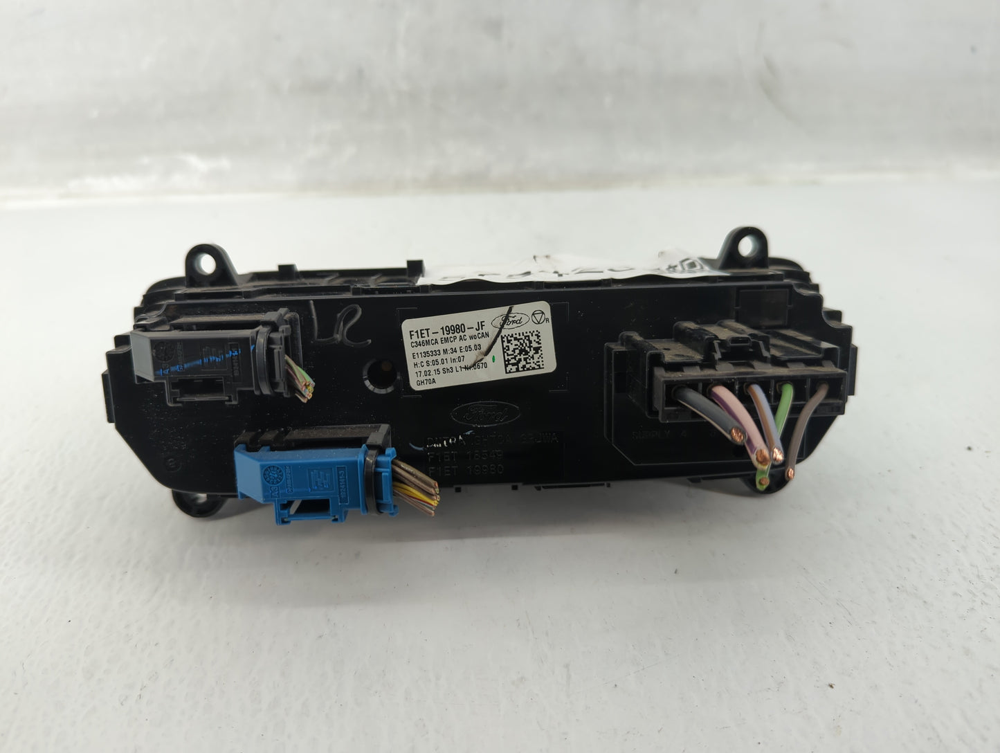 2015-2018 Ford Focus Climate Control Module Temperature AC/Heater Replacement P/N:F1ET-19980-JF Fits Fits 2015 2016 2017 201