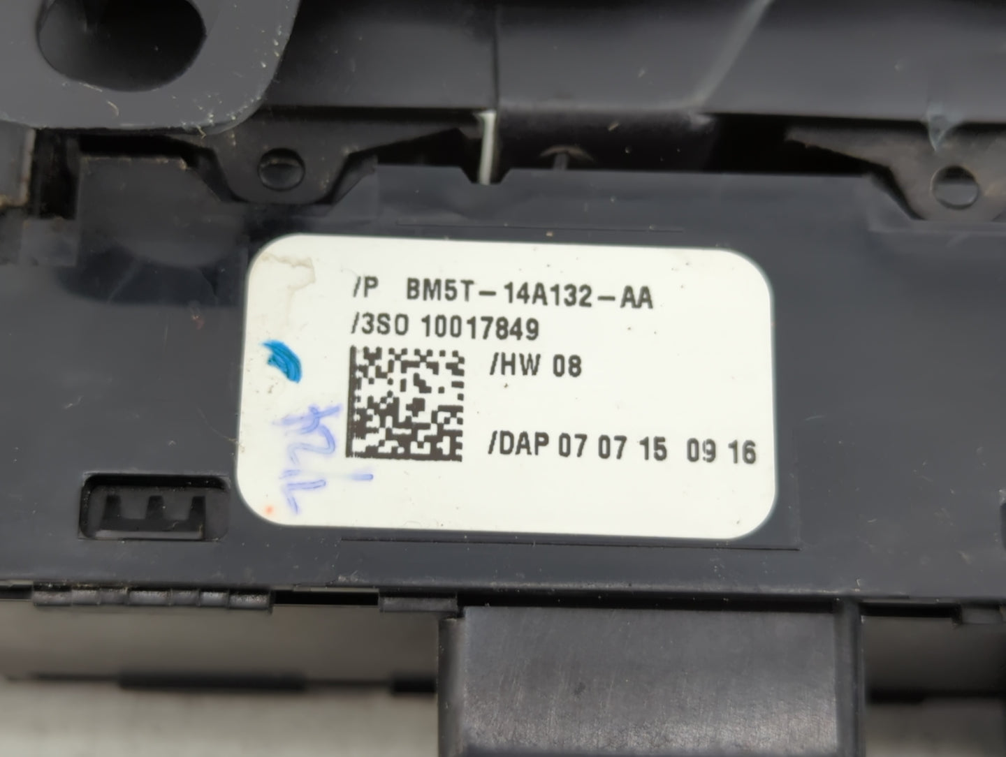 2012-2018 Ford Focus Master Power Window Switch Replacement Driver Side Left P/N:BM5T-14A132-AA Fits OEM Used Auto Parts - O