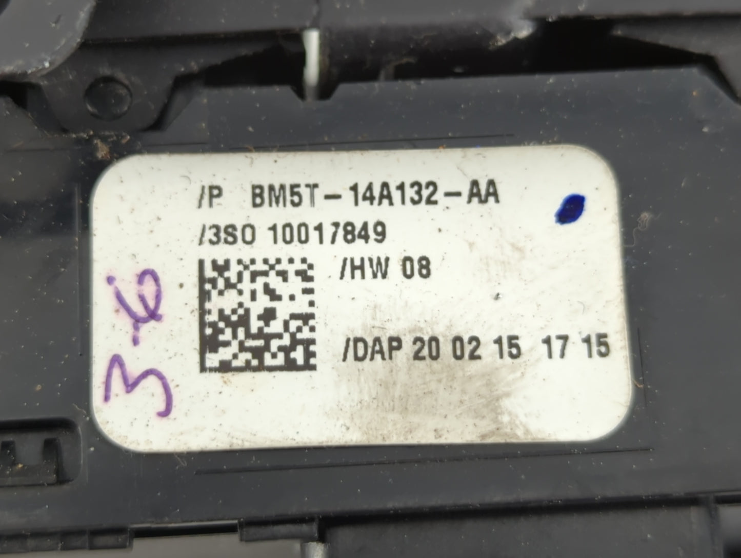 2012-2018 Ford Focus Master Power Window Switch Replacement Driver Side Left P/N:BM5T-14A132-AA Fits OEM Used Auto Parts - O